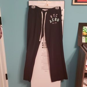 Flared Black Sweatpants